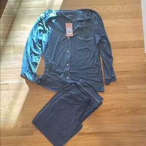 Women's Gisele Blue Pajama Set Size Medium